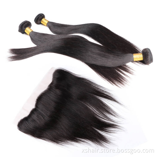 Virgin human hair unprocessed straight 13x4 Lace Closure 100% brazilian Remy human hair lace Frontal Closure